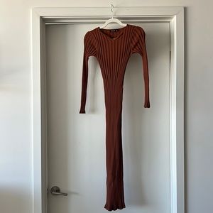 Knit Bodycon Midi Dress